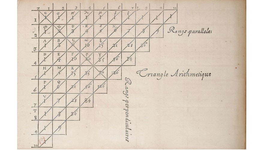 Driehoek van Pascal, 57-3