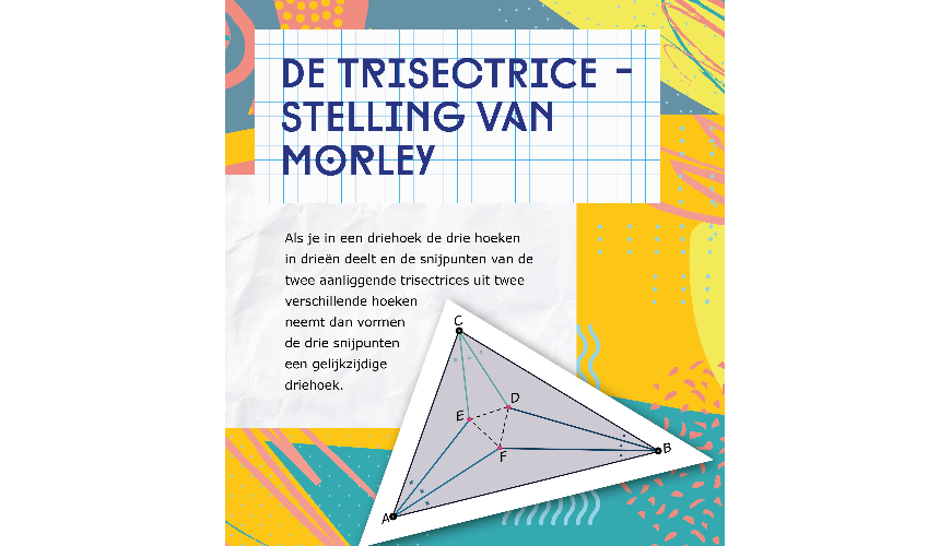 De Trisectricestelling van Morley