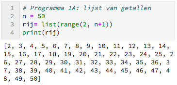 Programma 1A