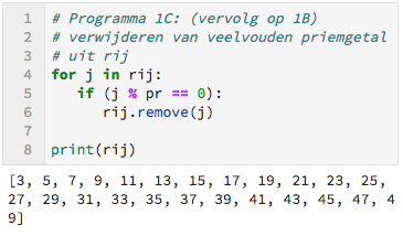 Programma 1C