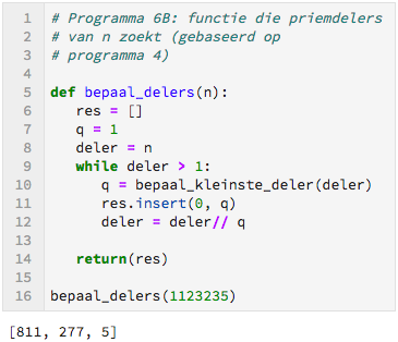 Programma 6B